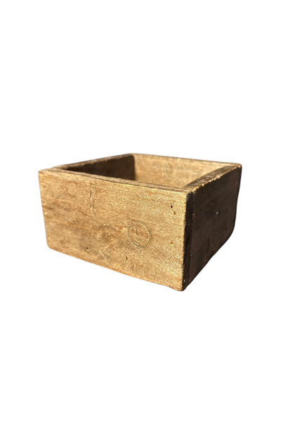 container low 1 compartment without glass dark brown