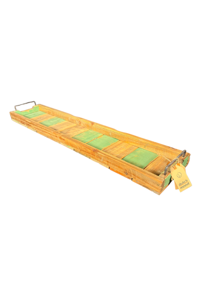 Tablett robust mit grün öl 98