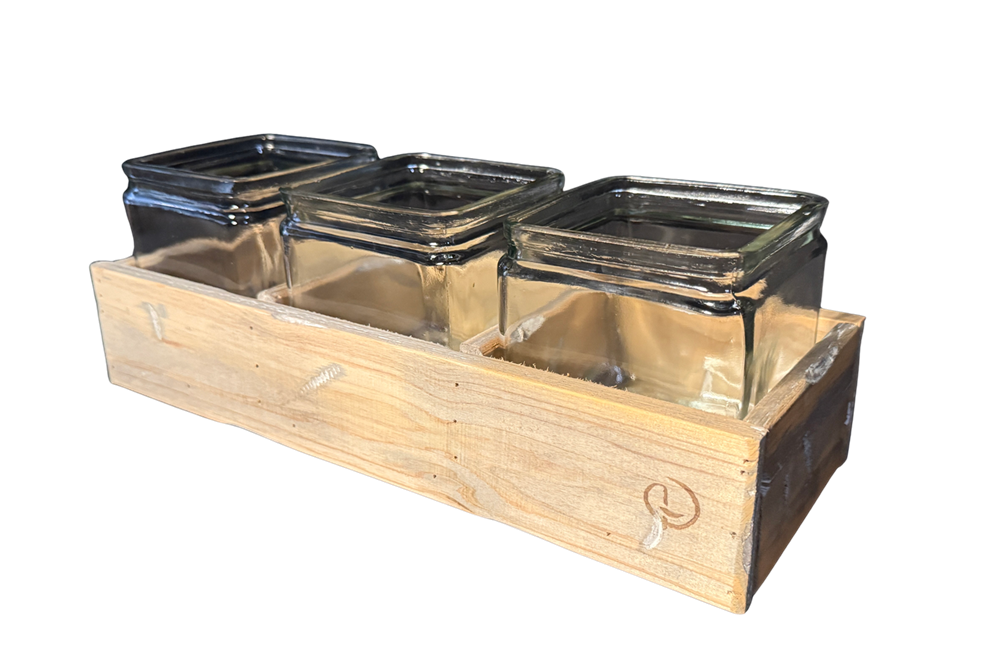 candle hold old dutch plain half high 3-1