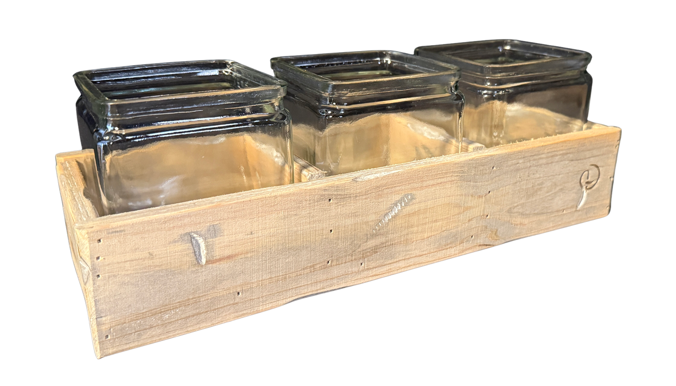 candle hold old dutch plain half high 3-8