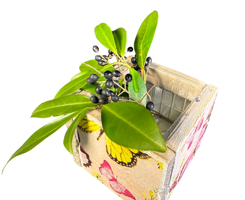 pot old dutch tiles 9 butterfly pink-7