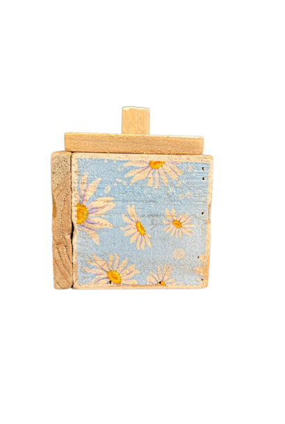 giftbox 'blauwe madeliefjes'