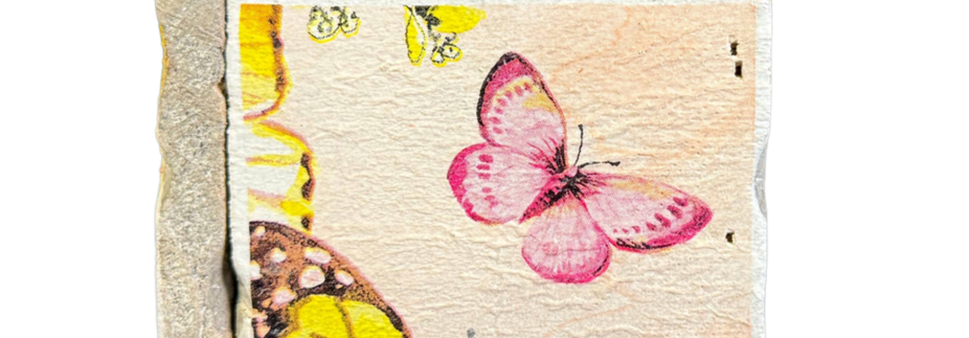 box  old dutch  tiles 9 butterfly pink