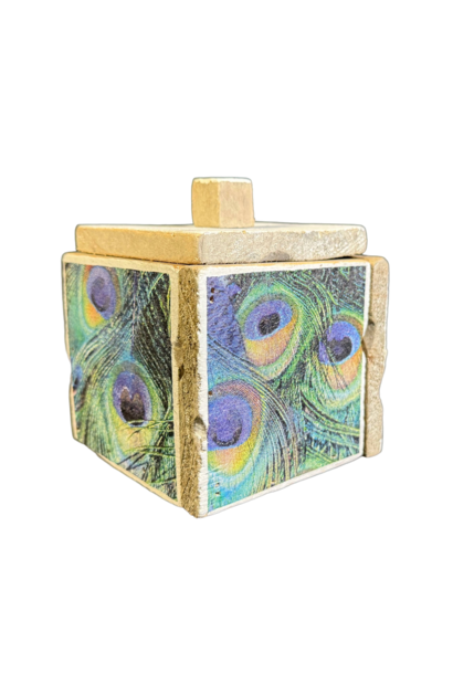giftbox 'pauwenveren'