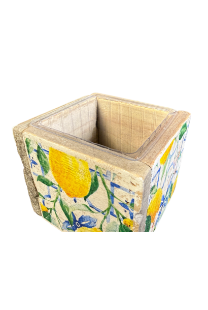 pot tiles  mediterranean lemon
