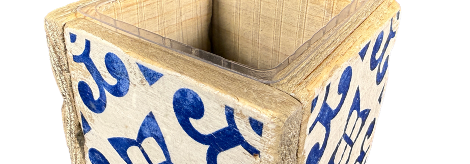 pot old dutch tiles 9 Scandinavian blue