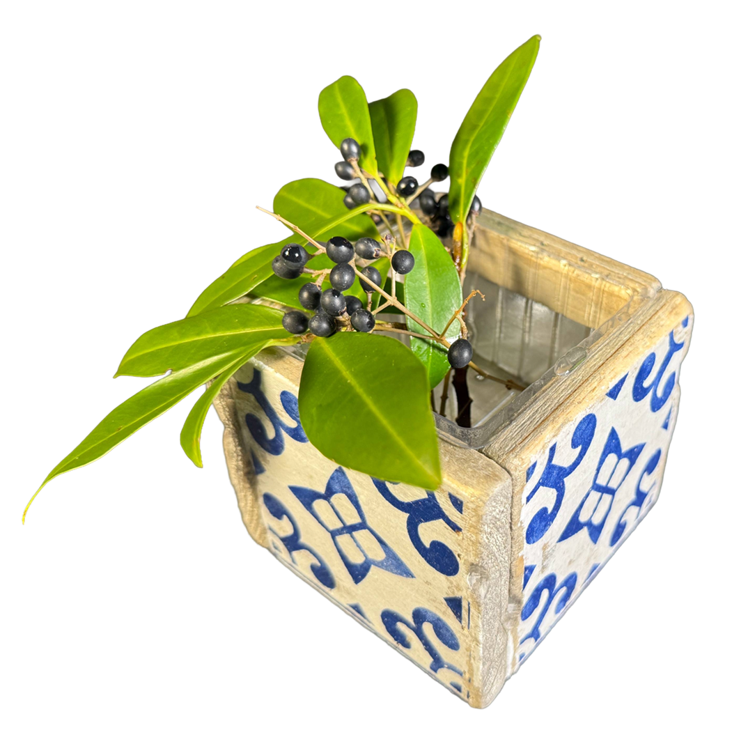 pot old dutch tiles 9 Scandinavian blue-5