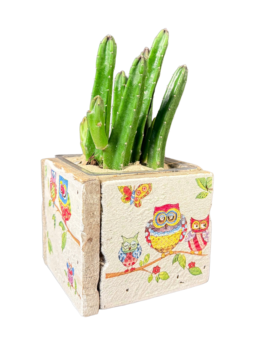 pot old dutch tiles 9 owls colour-9