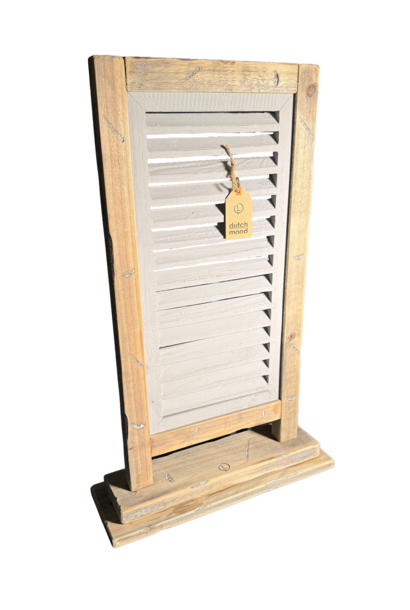 raamshutter robuust single naturel