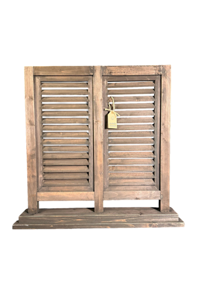 raamshutter robuust single bruin