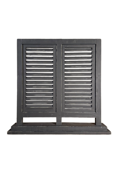 raamshutter robuust dubbel zwart