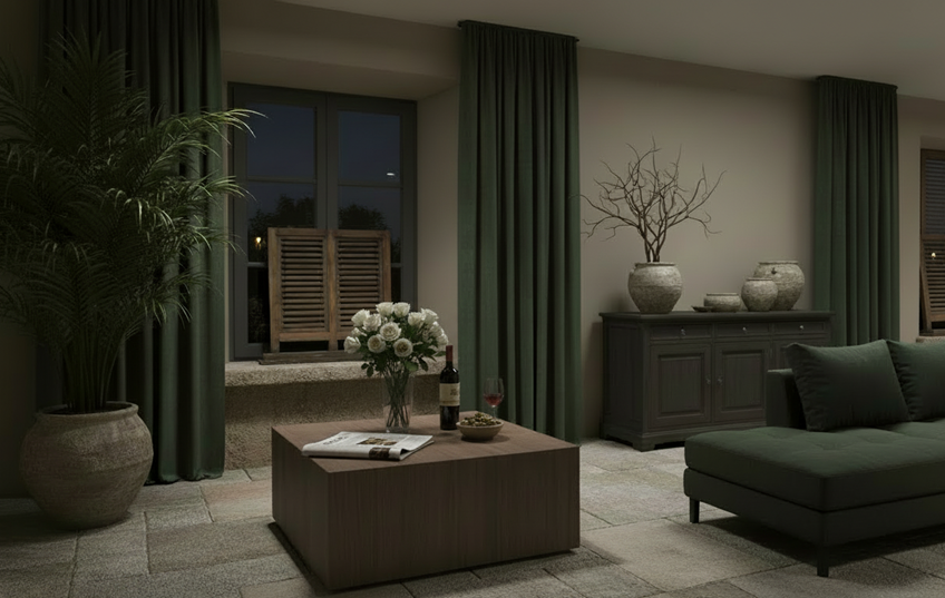 home deco brussels brown shutter ger 1-5