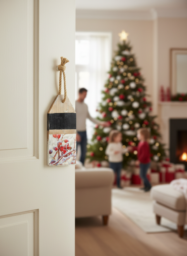 Home dec old dutch doorhanger rose sn-2