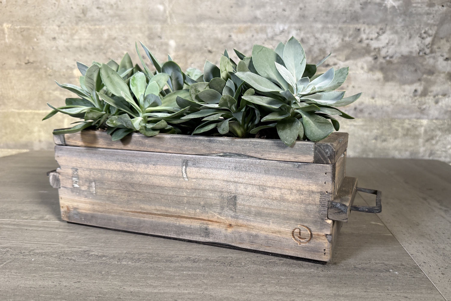 pot cairo grey long handle set S/2-9
