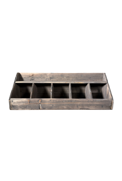 grocery crate 5 grey