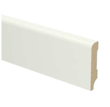 Sfeer Plinten MDF Koloniale plint 76x18 wit voorgelakt RAL 9010