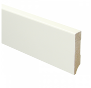 Sfeer Plinten MDF Moderne plint 70x12 wit voorgelakt RAL 9010