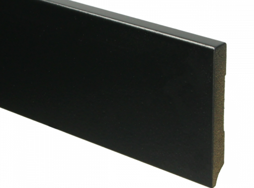 Sfeer Plinten MDF Moderne plint 90x12 voorgelakt RAL 9005