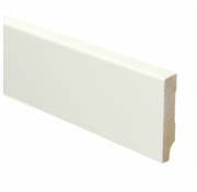 Sfeer Plinten MDF Moderne plint 55x12 wit voorgelakt RAL 9010