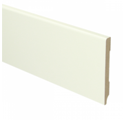 Sfeer Plinten MDF Moderne plint 90x9 wit voorgelakt RAL 9010