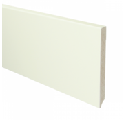 Sfeer Plinten MDF Moderne plint 150x15 wit voorgelakt RAL 9010