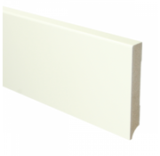 Sfeer Plinten MDF Moderne plint 120x18 wit voorgelakt RAL 9010