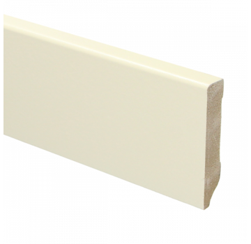 Sfeer Plinten MDF Moderne plint 70x12 voorgelakt RAL 9001