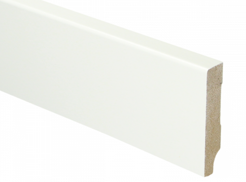 Sfeer Plinten MDF Moderne plint 55x12 voorgelakt RAL 9016