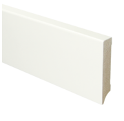 Sfeer Plinten MDF Moderne plint 90x18 voorgelakt RAL 9016