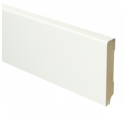 Sfeer Plinten MDF Moderne plint 150x18 wit voorgelakt RAL 9010