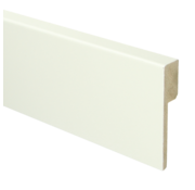 Sfeer Plinten MDF Renovatieplint modern 90x18 voorgel. RAL 9010