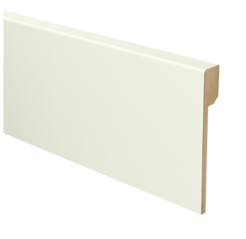 Sfeer Plinten MDF Renovatieplint modern 120x18 voorgel. RAL 9010