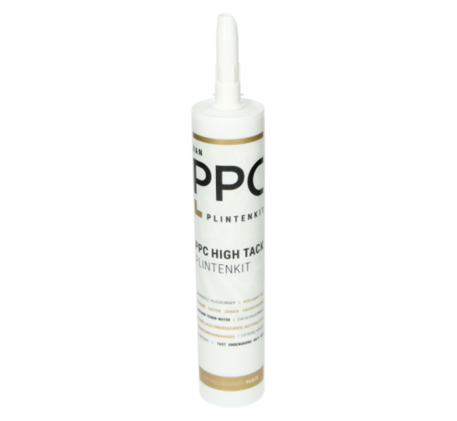 PPC High Tack Plintenkit - wit 290 ml