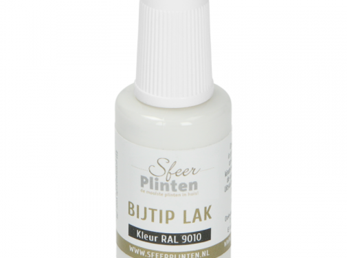 Sfeer Plinten Sfeerplinten bij-tip-lak RAL 9010 - 20 ml
