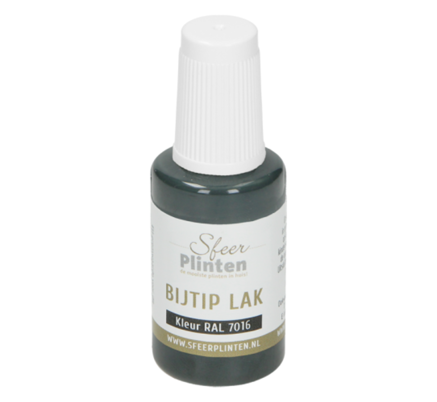 Sfeerplinten bij-tip-lak RAL 7016 - 20 ml