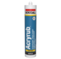 Soudal Acryrub acrylkit zwart 310 ml