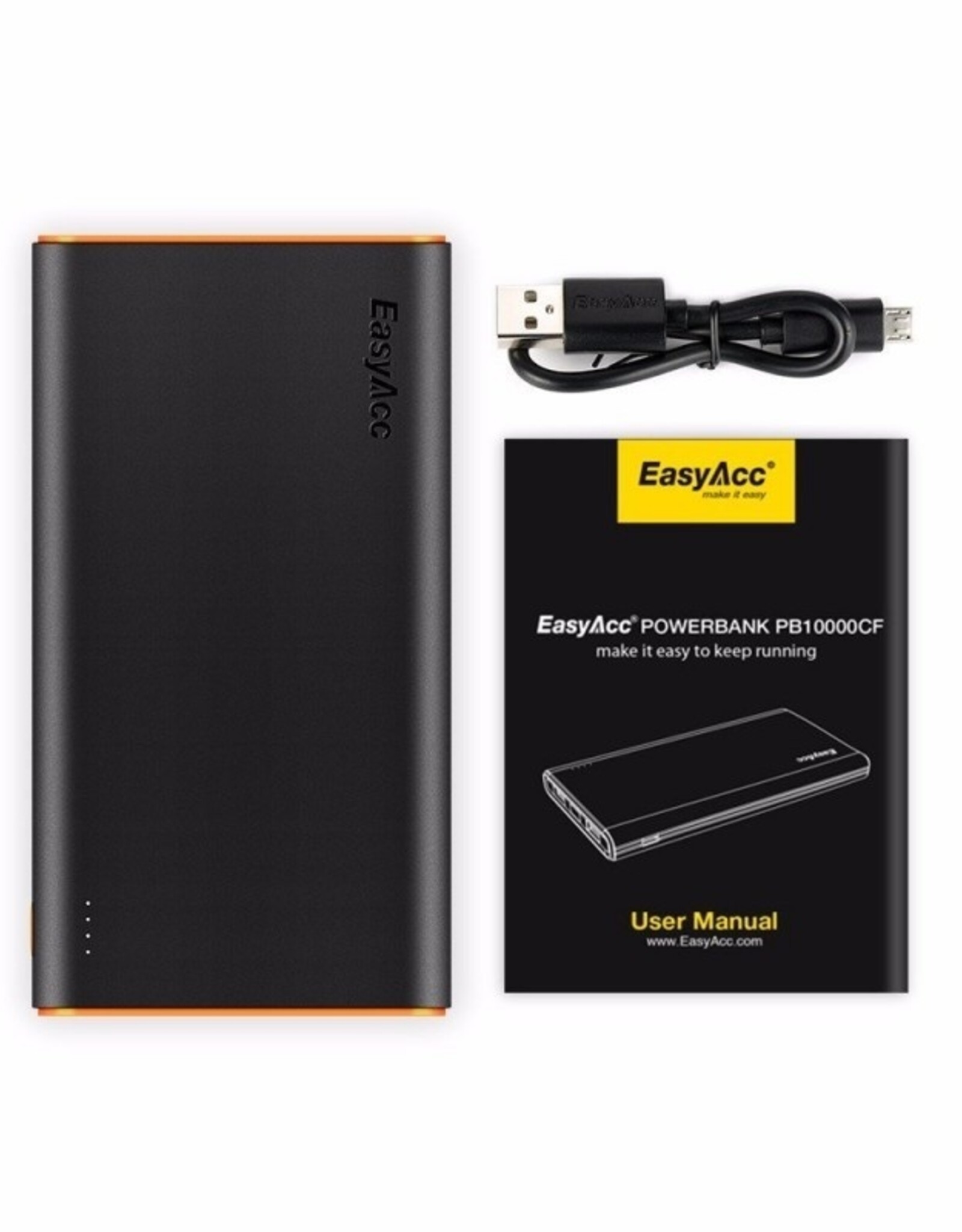 EasyAcc 10.000 mAh Quick Charge Powerbank