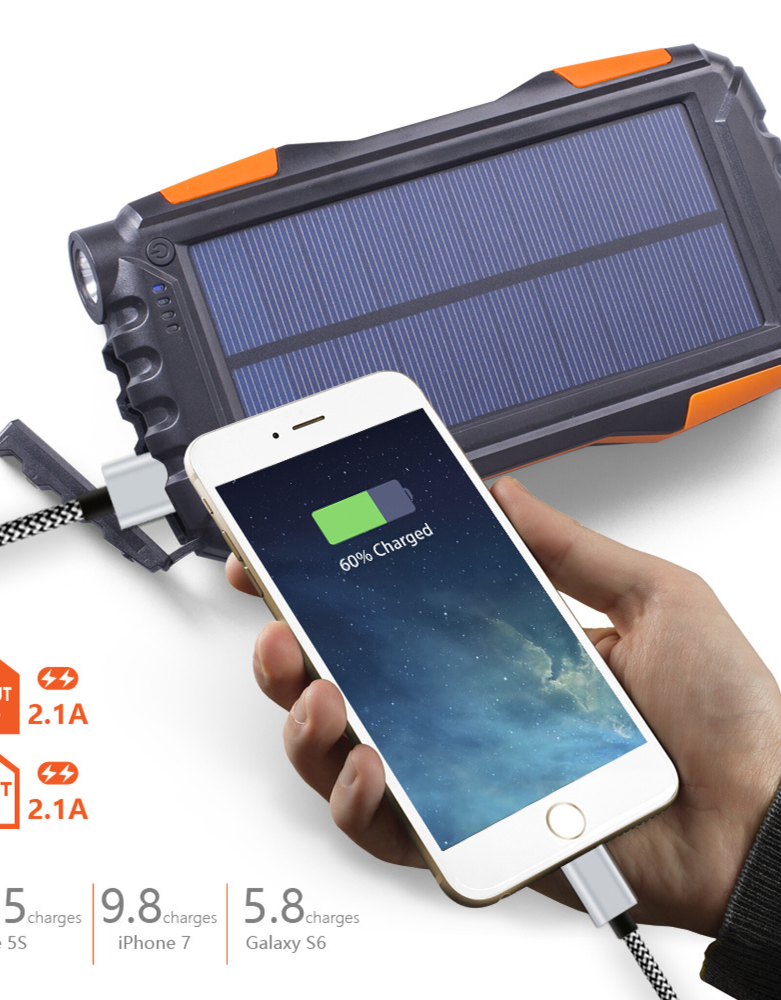 EasyAcc 20.000 mAh Solar Powerbank