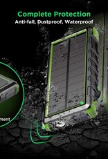 EasyAcc 24.000 mAh Waterdichte Outdoor Solar Powerbank