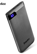 EasyAcc 10.000 mAh Quick Charge Powerbank met Display