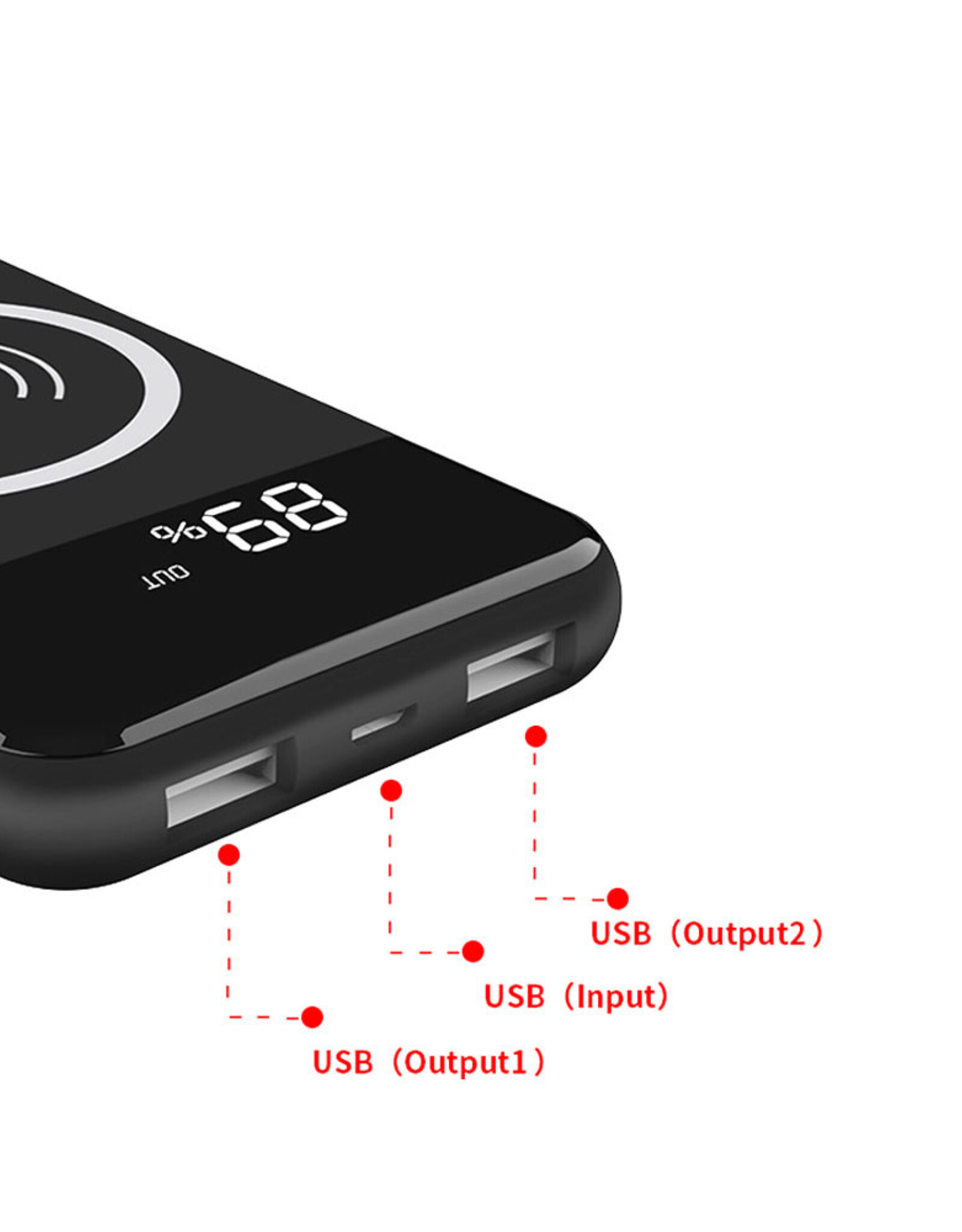 EasyAcc 10.000 mAh Wireless Powerbank