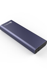 EasyAcc 20.000 mAh Aluminium Quick Charge Powerbank