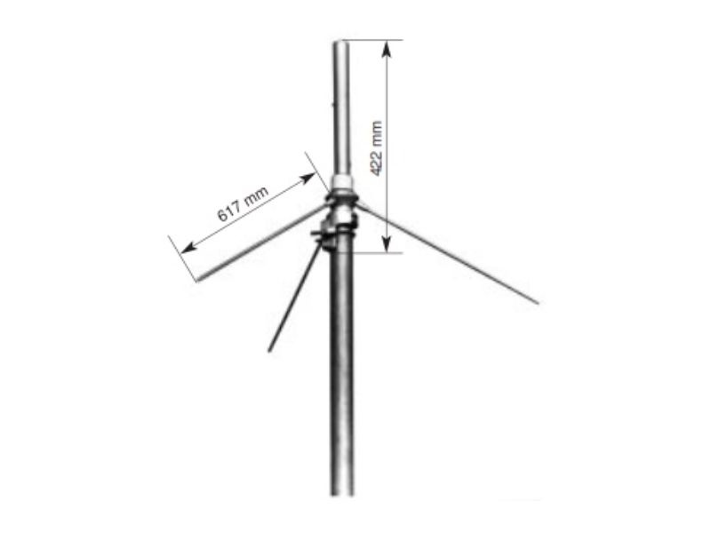 K711530 VHF basis antenne Deltron Deltron Trading