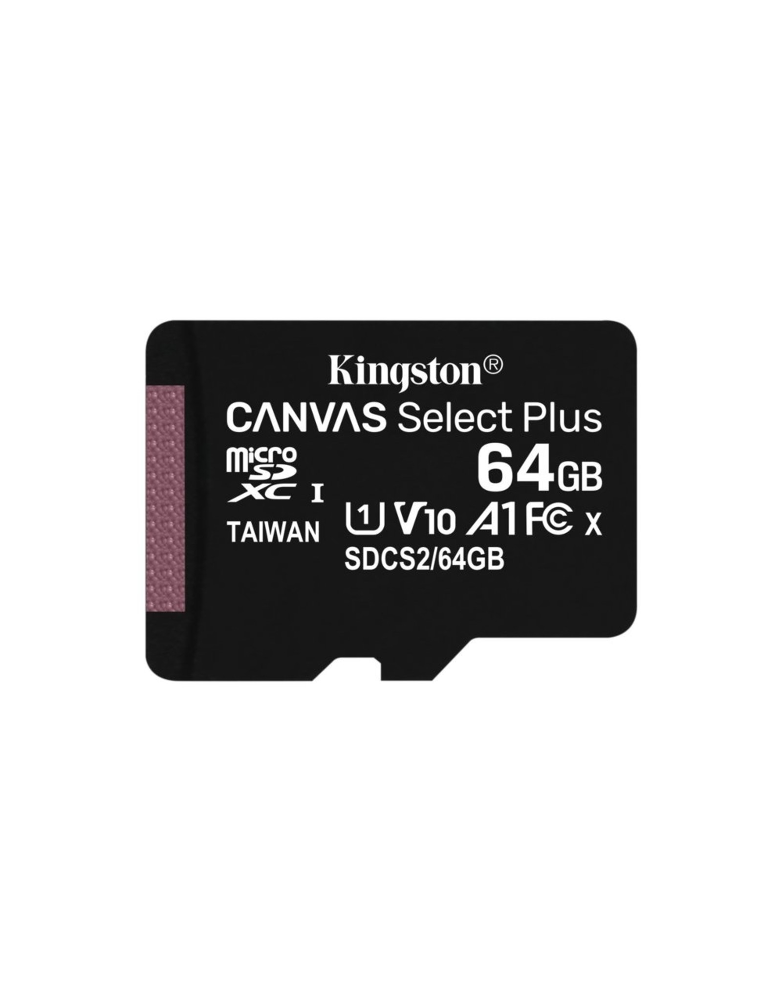 Kingston Sdcard Canvas Select Microsd 64gb Class10 Adapter Noorderwind Computers