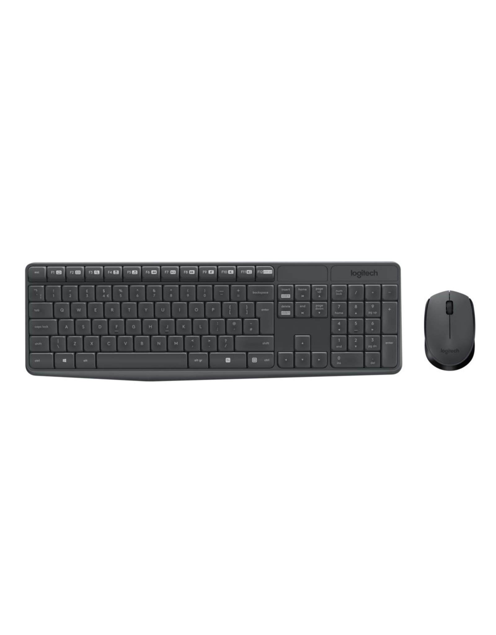 Logitech Ret. Wireless Desktopset Keyboard + Mouse MK235 / REFURB (refurbished)