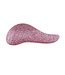 Anti klit haarborstel glitter roze