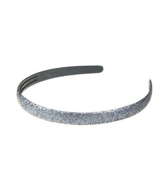 Goudhaartje Zilverkleurige glitter diadeem