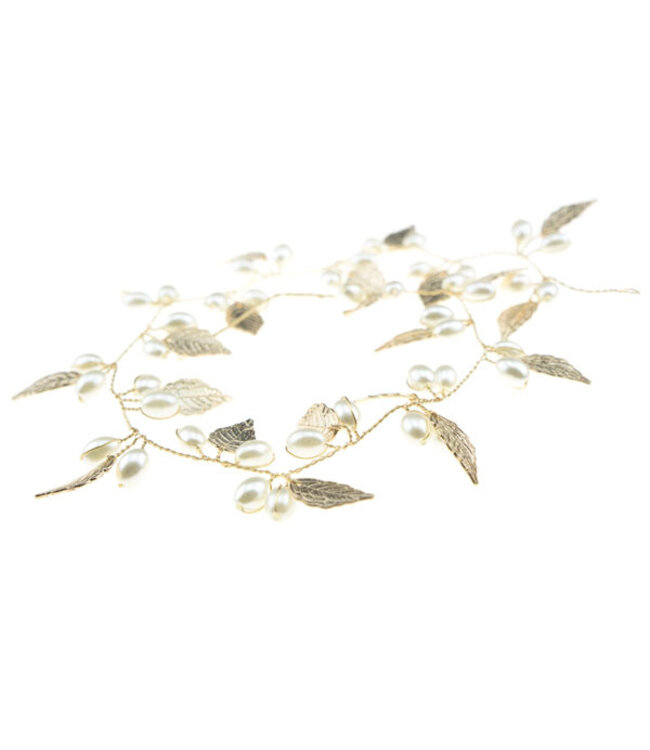 Haarketting speciaal verfijnd goudkleurig