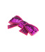 Haarstrikje klein pailletten in de kleur fuchsia