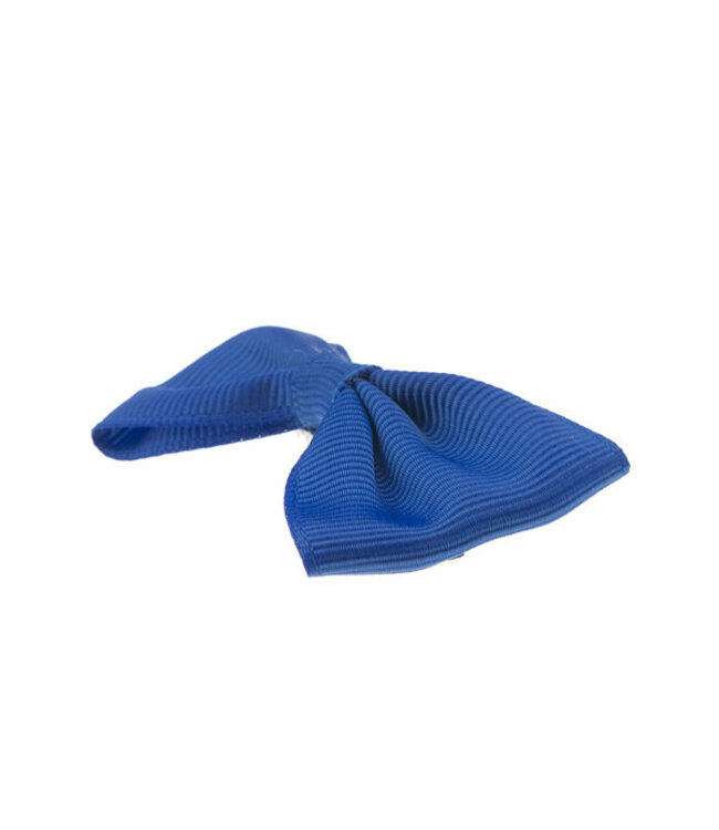 Haarstrik model strak in de kleur blauw